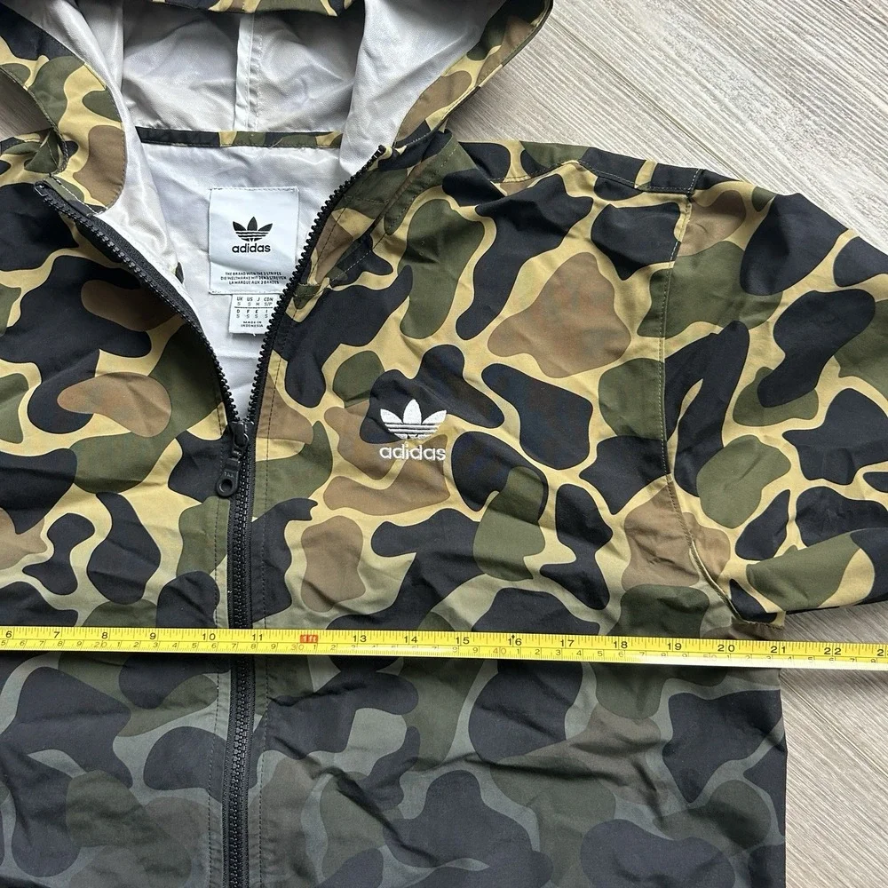 Adidas Originals‎ Camouflage Windbreaker Multicolor CE1545 Men's Size XS